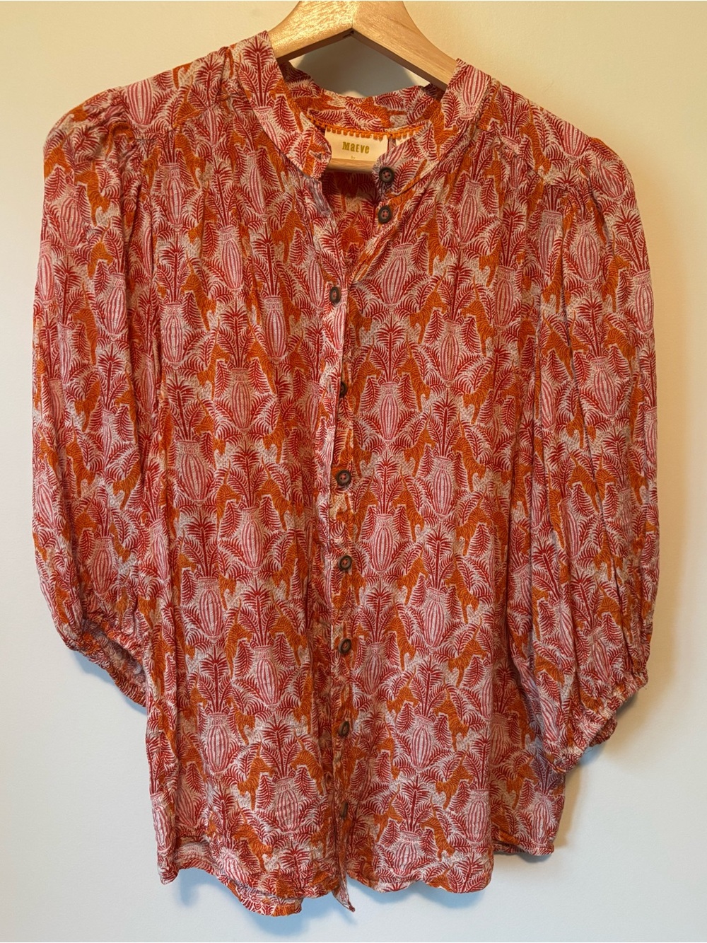 Maeve by Anthropology Boho Blouse